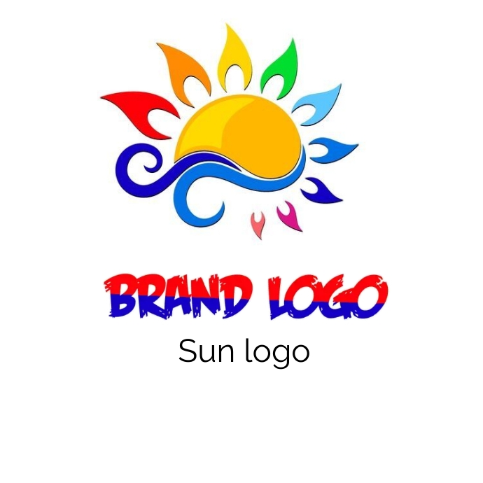 sun logo design |sun ☀ logo |sun logo 2023 Logotyp template